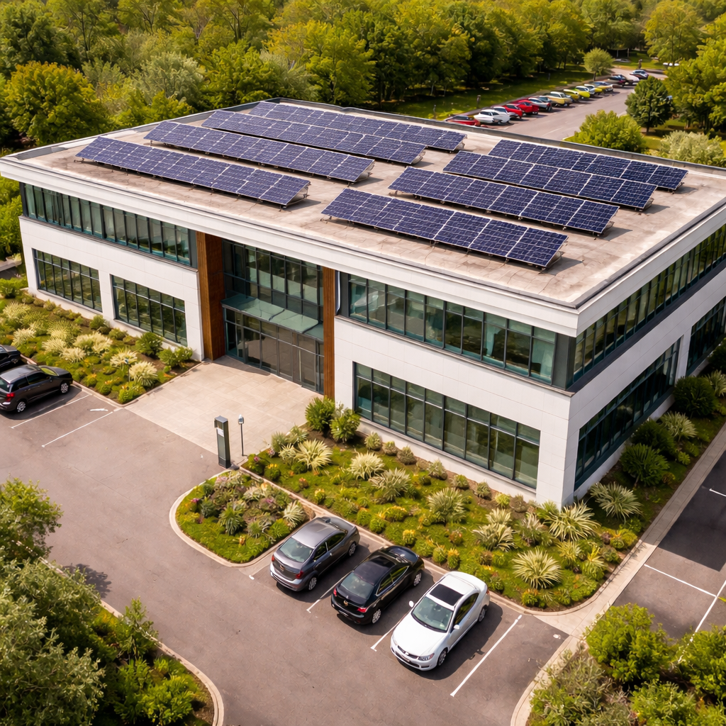 Corporate Solar Panel Installation
